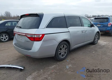 2012 Honda Odyssey Ex z USA, uszkodzony, nr VIN 5FNRL5H42CB102439